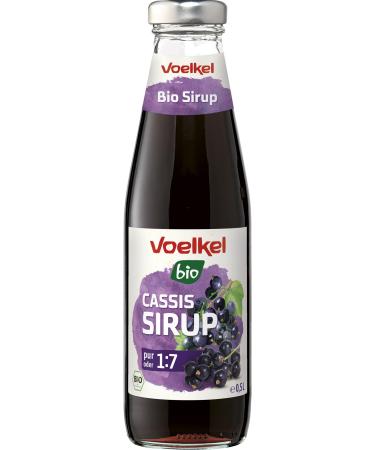 Voelkel Organic Blackcurrant Syrup 1 x 0.50 l