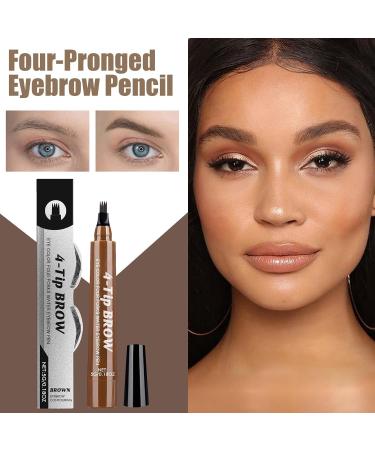  G n rique 4 Tip Eyebrow Pen Long Lasting Eyebrow Tint Brown Waterproof Tint Sweat Resistant Makeup Perfect for Natural Looking Brows Women and Girls 1 Piece - Buy Online on GoSupps.com