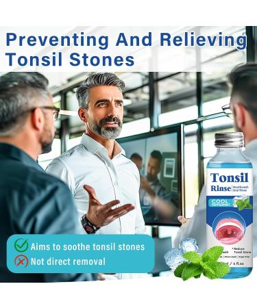 Tonsil Stone Remover - Natural Alcohol-Free Mouthwash for Bad Breath & Dry Mouth Relief - Buy Online on GoSupps.com