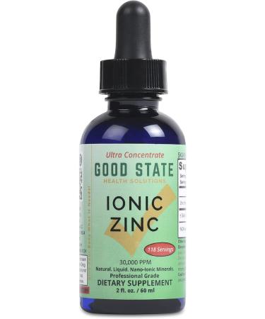 Good State Ionic Liquid Zinc Ultra Concentrate Bundle with Vegan Vitamin D3 | Immune Support Combo - Buy Online on GoSupps.com