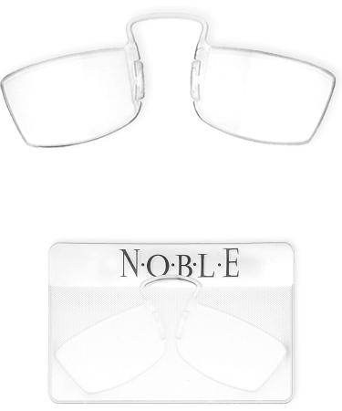 Noble Small Reading Glasses (3 Pack) +0.75 - Rimless Readers with Wallet Credit Card Holders & Cell Phone Case - Pocket Magnifying Cheaters for Men and Women - Buy Online on GoSupps.com