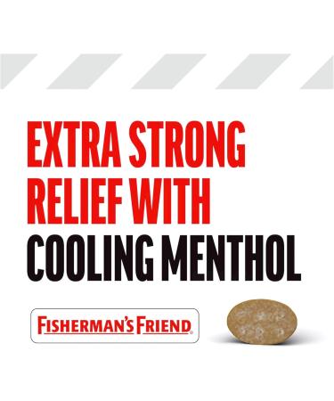 Fisherman's Friend Original Extra Strong Menthol Cough Suppressant Lozenges - 40 ct Pack of 3 40 Count (Pack of 3) - Buy Online on GoSupps.com