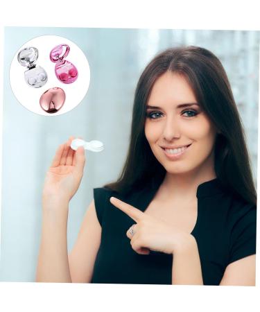 Lurrose 3-Piece Easter Egg Glasses Case | Mini Plastic Travel Container & Tweezers Holder - International Shipping Available - Buy Online on GoSupps.com