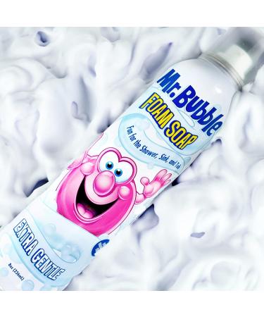 Mr. Bubble Fragrance-Free Kids Foam Soap 8oz - Pack of 6 | Gentle Hand & Body Wash - Buy Online on GoSupps.com
