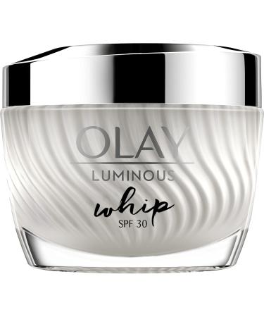 Olay Luminous Whip Moisturiser SPF30 50ml 2 in 1 Face Cream & Primer with Niacinamide Light as Air for a Healthy Glow - Buy Online on GoSupps.com