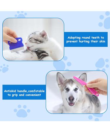 ZITSMS Rabbit Grooming Kit Rabbit Brush for Shedding with Bunny Nail Clipper Rabbit Nail Trimmers with Pet Combs for Hamster Guinea Pig Ferret(6 Pack) - Buy Online on GoSupps.com