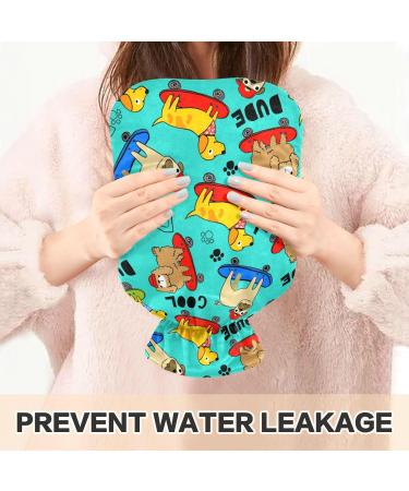 Naanle Pug Dog Dachshund Warm Water Bottle - 1L Heat & Cold Therapy for Pain Relief | Ideal for Hand & Feet - Buy Online on GoSupps.com
