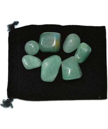 Green Jade Healing Crystals Set - Chakra Stones for Reiki, Energy Balance, and Spiritual Healing - Buy Online on GoSupps.com