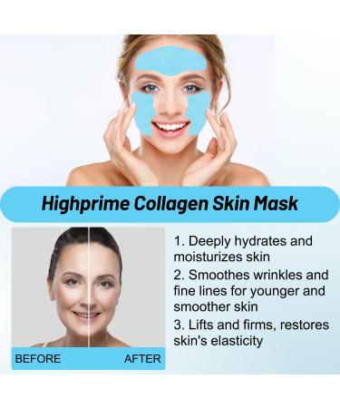 Skynpure Collagen Films - Pure Korean Collagen Mask for Face Reduces Fine Lines & Wrinkles (2 Box - Buy Online on GoSupps.com