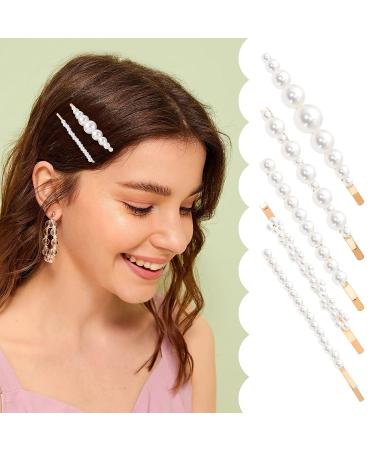 OIIKI 15Pcs Pearl Bobby Pins - Vintage Hair Clips for Women & Girls | Bridal Wedding & Mother's Day Accessories - Buy Online on GoSupps.com