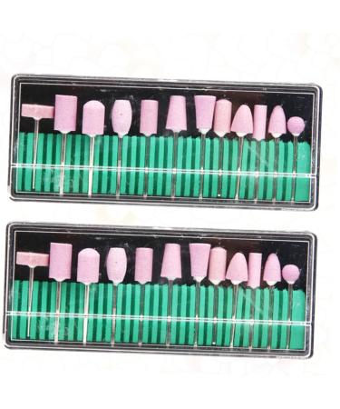 Beavorty Faux Nails 2 nails drill bits kit de manicura nail drill tool nail grinding head nail drill bits manicure nail tool Artificial Nails - Buy Online on GoSupps.com