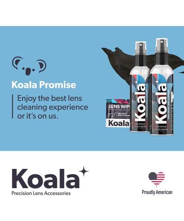 Koala Lens Cleaning Cloth 6 Pack - Japanese Microfiber Glasses & Screen Cleaner for Multi-Coated Lenses - Safe for Eyeglasses & Cameras - Black & Green - Buy Online on GoSupps.com