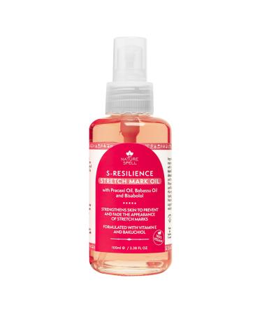 Nature Spell Stretch Mark Oil For Women, Vegan Body Oil for Stretch Marks, Scars & Uneven Skin Tone, 3.38 Fl Oz
