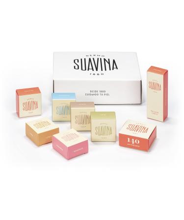 Calduch Laboratories SUAVINA Moisturizing lip balm original Olea Prunus Helianthus Citrus Pediatric for all situations moisturizing lip balm 8 pieces of 10 ml