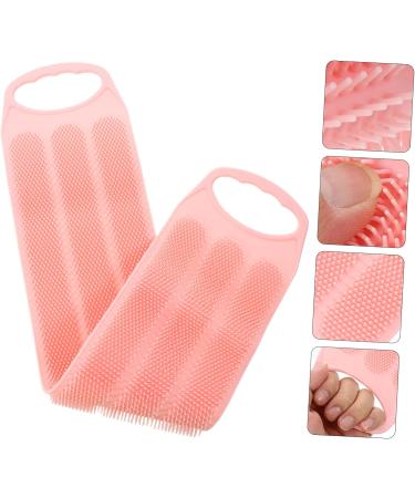Silicone Bath Towel | Exfoliating Body Scrubber & Shower Brush | Soft Silicone Loofah Back Strap | Healeved - Buy Online on GoSupps.com