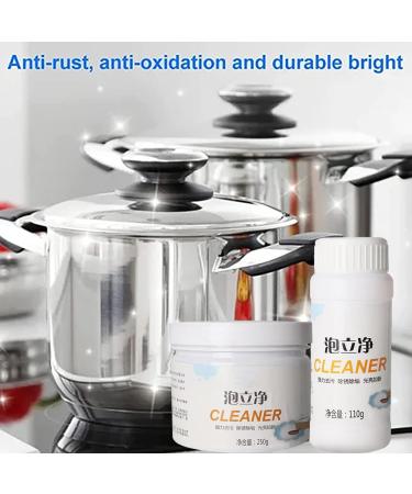 Powerful Kitchen All-purpose Powder Cleaner Foam Rust Remover Kitchen All-Purpose Cleaning Powder Soak to Clean Greasy Dirt Multi-Purpose Foam Cleaner Rust Remover (110G/250G) - Buy Online on GoSupps.com