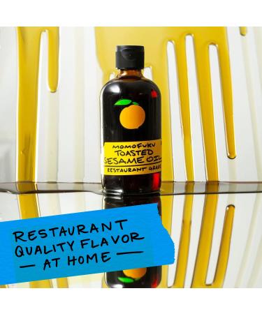 Momofuku Toasted Sesame Oil by David Chang (8 oz) - Chef-Made Cooking Oil for Umami Flavor - Buy Online on GoSupps.com