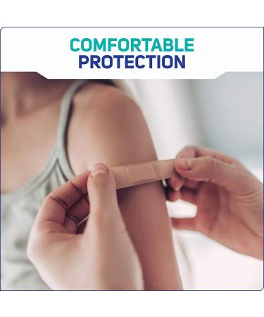 Care Science Antibacterial Fabric Adhesive Bandages 200 ct - Assorted Sizes for First Aid and Wound Care - Buy Online on GoSupps.com