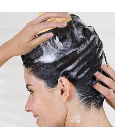 Premium Hair Massager & Scalp Scrubber - Shower Brush for All Ages & Pets | Wet & Dry Head Massage Device - Buy Online on GoSupps.com