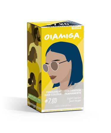 Light Denim Permanent Hair Dye | Vegan Cruelty-Free Rapid Processing | Inclusive Hair Color for All Hair Types | 120ml - Buy Online on GoSupps.com