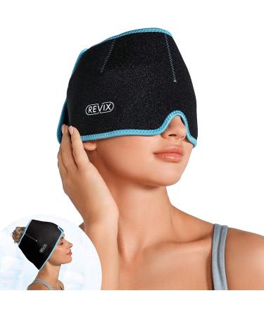 REVIX Migraine Ice Head Wrap - Reusable Gel Cold Pack for Headache Relief, Migraines, Puffy Eyes, Tension, Sinus & Stress - Buy Online on GoSupps.com