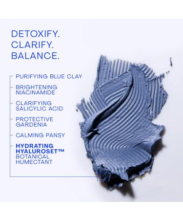 Outset Purifying Blue Clay Mask - Vegan Detoxifying & Hydrating - Gentle Fragrance-Free for All Skin Types - 1.7 fl oz - Buy Online on GoSupps.com