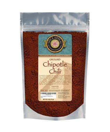 Spice Appeal Chipotle Chili Ground resealable stay fresh pouch 4 oz Chipotle Chili Ground 4 Ounce (Pack of 1)