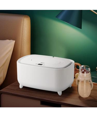 Baby Wipe Warmer Dispenser | Adjustable Temperature | Large Capacity | Infant Wet Towel Heater (White) - Buy Online on GoSupps.com