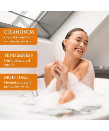 Turmeric Soap Handmade Turmeric Granular Soap Bar for Acne and Dark Spots Turmeric Soap for Face Natural Organic Turmeric Soap for Face & Body Deep Cleaning Moisturizing Erase Fine Lines Firm Pore - Buy Online on GoSupps.com