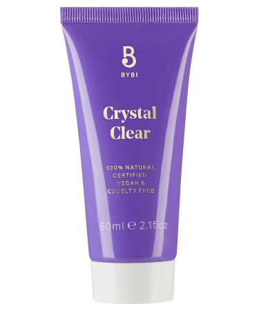 BYBI Beauty Crystal Clear Gel | Deeply Cleanse The Face Unclog Pores & Balance Skin | Naturally Derived Prebiotics & Salicylic Acid | 60ml