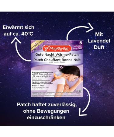 Megrhythm Advantage Set - 5 Warming Eye Masks & 5 Good Night Heat Neck Patches for Ultimate Relaxation | 2-Pack - Buy Online on GoSupps.com