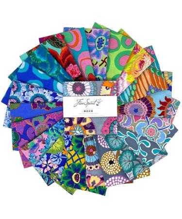 Kaffe Fassett Collective February 2023 Lighter Charm Pack 42 5-inch Squares Free Spirit