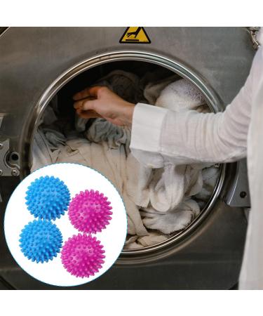 Vanyibro 4 PCS Dryer Balls Reduce Wrinkles Drying Time and Static Electricity Enhance Fabric Softness Reusable Roller Drying Balls - Buy Online on GoSupps.com