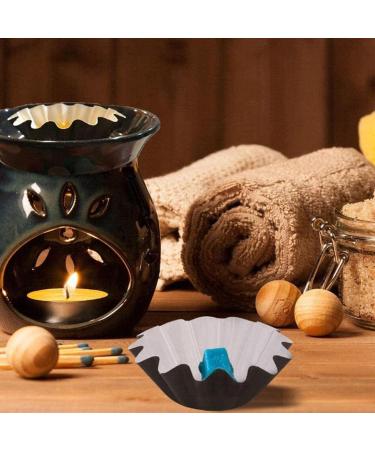 NIKTULE 50 Black Wax Warmer Deposits - Reusable Wax Melting Cups for Candle & Wax Burners | International Shipping - Buy Online on GoSupps.com