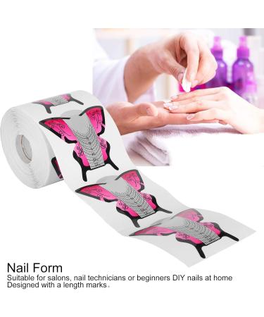 Nail Extension Paper Tray Exquisite Fashion Beautiful and Comfortable Nali Acrylic Molds Nail Polish Beauty Salon Woman Manicure Store for Home - Buy Online on GoSupps.com