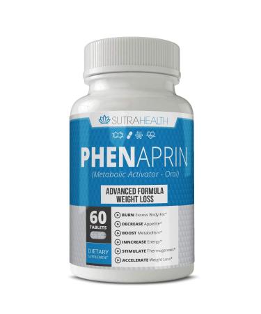 PhenAprin Diet Pills  Appetite Suppressant: Weight Loss and Energy Boost for Metabolism  Optimal Fat Burner Supplement Helps Maintain and Curb Appetite, Promotes Mood & Brain Function