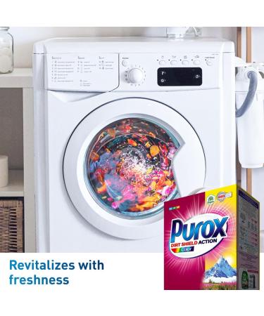 PUROX Color Laundry Powder (142 Washes) for Colored Textiles Box of 10 kg - Buy Online on GoSupps.com