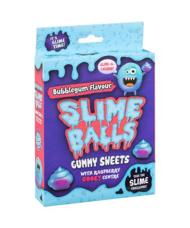 Gummy Sweets Slime Balls 90g - Bubblegum - Gummy Sweets Snot Balls 90g - Freshly Dropped Sticky And Sweet Gummies - Freshly Picked Sticky And Sweet Gummies - Taste Appeals To Candy Lovers Of All Age