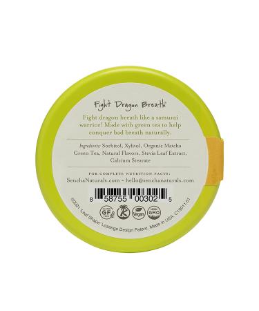 Sencha Naturals Tropical Mango Green Tea Mints - 1.2 oz (35g) | Refreshing & Natural - Buy Online on GoSupps.com