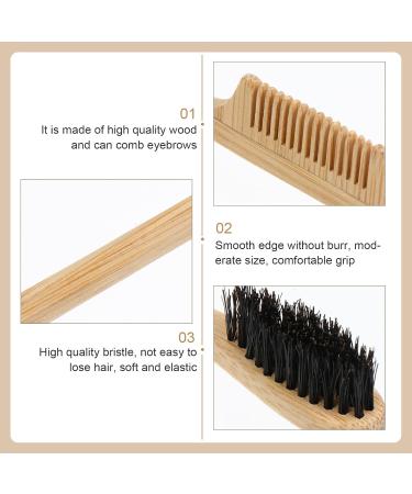 Shop Bamboo Wooden Eyebrow Brush & Eyelash Comb - Eco-Friendly Makeup Tools for Perfect Brows & Lashes - Buy Online on GoSupps.com