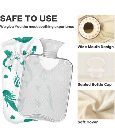 1L BPA-Free Heat Bottle with Watercolor Cups - Small Warm Relief for Pain Headaches Neck & Shoulders - Buy Online on GoSupps.com