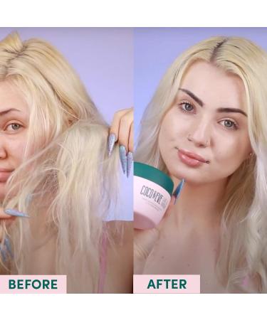 Coco & Eve Like A Virgin Hair Masque Travel Size | Nourishing Coconut Hair Mask (60ml) - Deep Care & Hydration - Buy Online on GoSupps.com