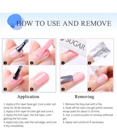 Glitter Gel Nail Polish - Silver Gel Nail Polish - Soak Off UV LED Sparkle Silver Glitter Gel Polish - Long-Lasting - Ideal for Home Use - Buy Online on GoSupps.com