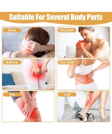 Wooden Massage Roller Fascia Roll Curved Massage Tool for Muscle Relaxation Body Shaping & Anti-Cellulite Beech Wood - Buy Online on GoSupps.com