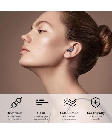 Noise Cancelling Ear Plugs Noise Reduction Earplugs Sleep Earplugs Ear Plugs for Sleeping Noise Cancelling Reusable Ear Plugs for Focus Travel Study Work 4 Ear Tips with Storage Case - Buy Online on GoSupps.com
