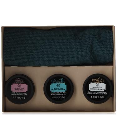 The Body Shop Pamper Me Please Face Mask Kit Gift Set for All Skin Types