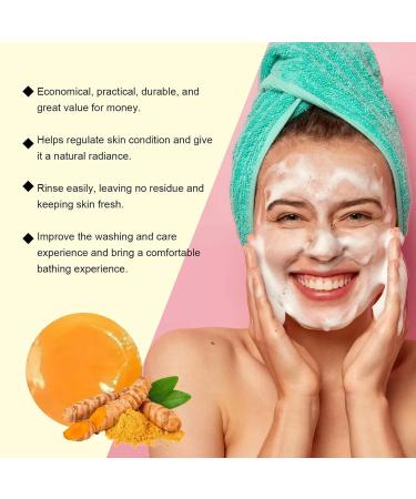 Soft 7 Turmeric With Honey Soap Soft 7 Turmeric With Honey Oil For Skin Soft7 Body Oils Soft 7 Turmeric Oil For Lightening Dark Skin Turmeric Super Whitening Oil (Soap 1PC) - Buy Online on GoSupps.com