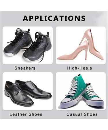 Insoles Heel Repair Subsidy - Sticky Shoe Hole Cobbler Sticker for Sneakers - Foot Care Solution (White Color - Buy Online on GoSupps.com