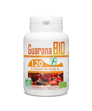 Organic Guarana - 400 mg - 120 tablets