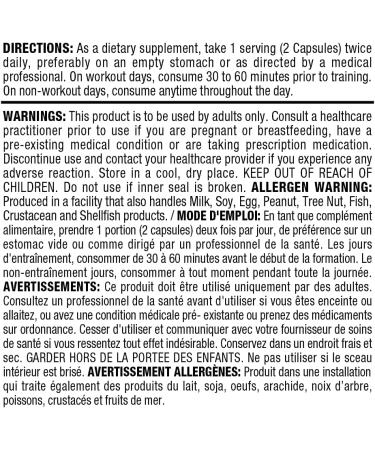 ALLMAX Nutrition - L-Carnitine + tartrate + vitamin B5-120 count capsules - Buy Online on GoSupps.com